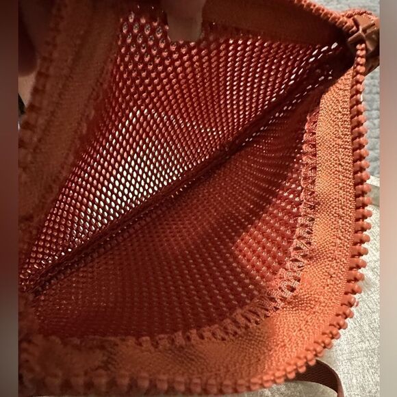 Dagne Dover Parker Air Mesh Pouch in Sienna - Compact & Lightweight - Picture 15 of 17